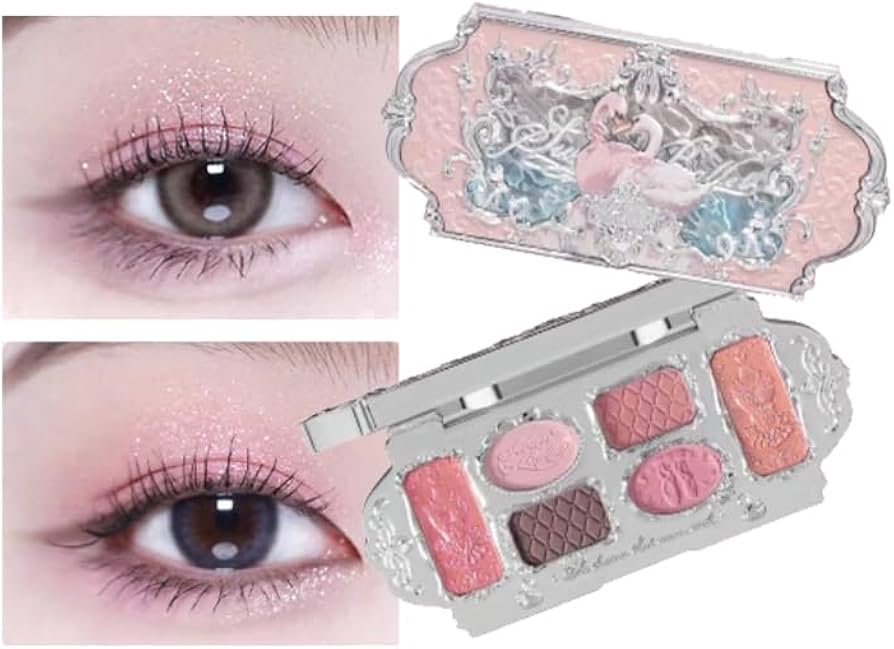 Amazon.co.jp: Flower knows白鳥のバレエシリーズ 6色のアイシャドウ