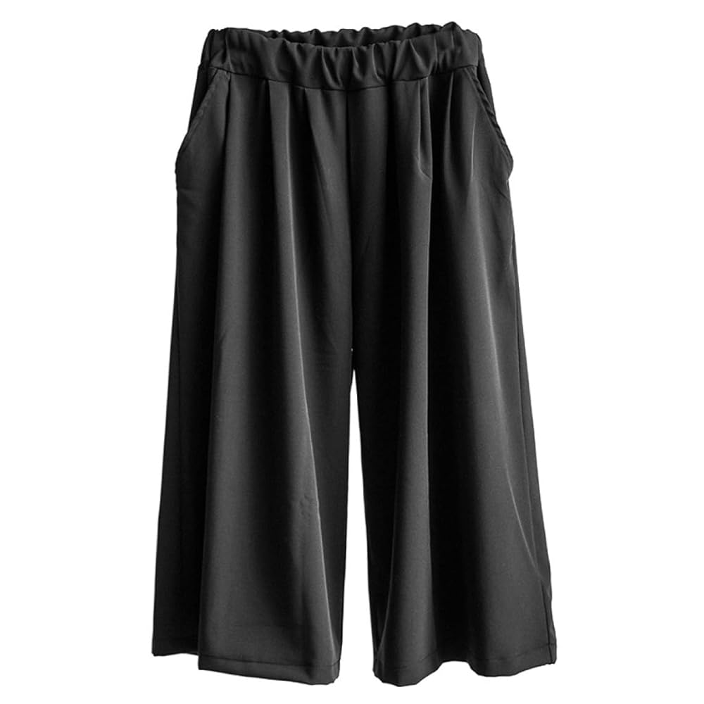 希少】Y's ワイズ ガウチョ パンツ オーバーサイズボトム ブラック 黒