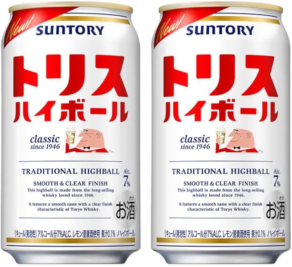 Amazon.co.jp: サントリー トリスハイボール 缶 350ml×24本入×2ケース