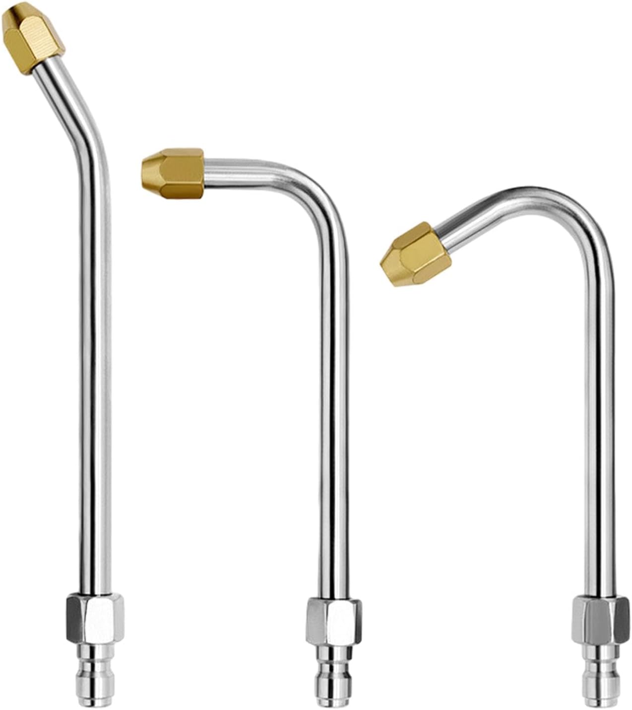 Gaidoh高圧洗浄ガン、交換延長ロッド、7つのノズル先端 高圧