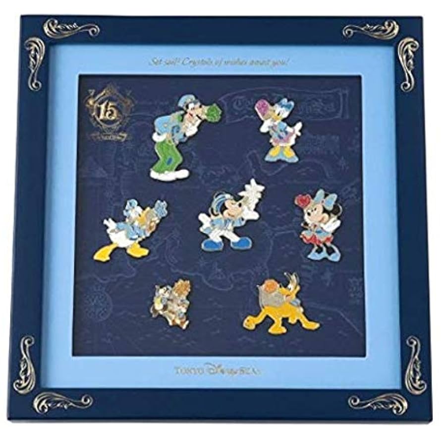 ディズニーシー 7エリア ピンズ