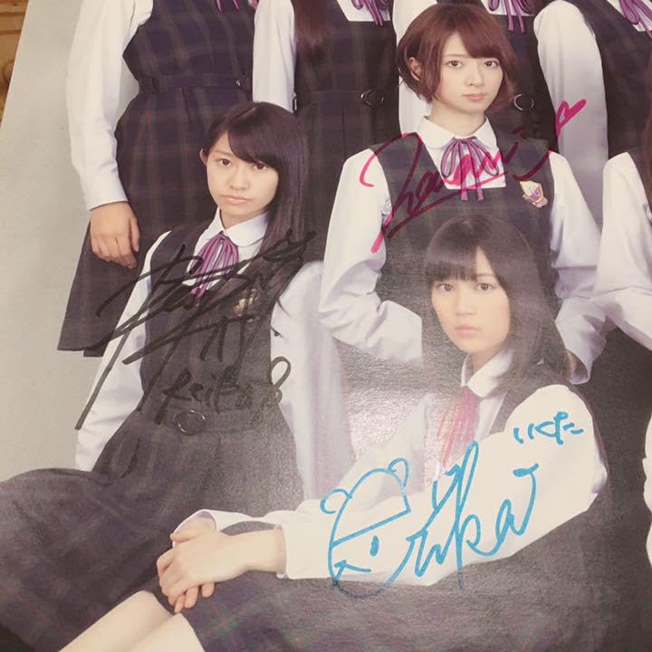 乃木坂46 制服のマネキン サイン入りポスター 乃木坂46 「制服の