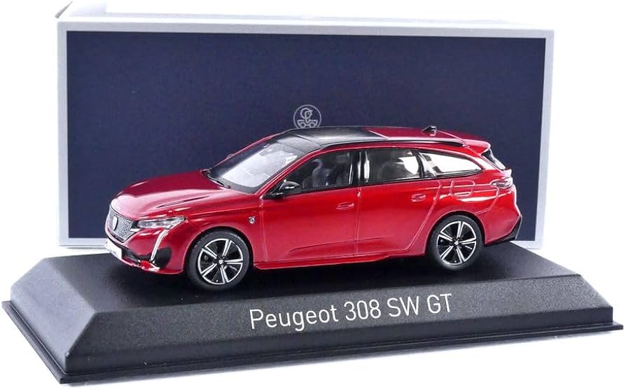 Amazon.co.jp: ノレブ 1/43 プジョー 308 SW GT 2021 エリクサーレッド