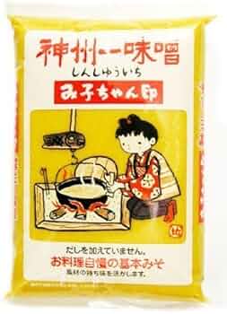 Amazon.co.jp: 神州一味噌 み子ちゃん印 850g /宮坂醸造(1袋) : 食品
