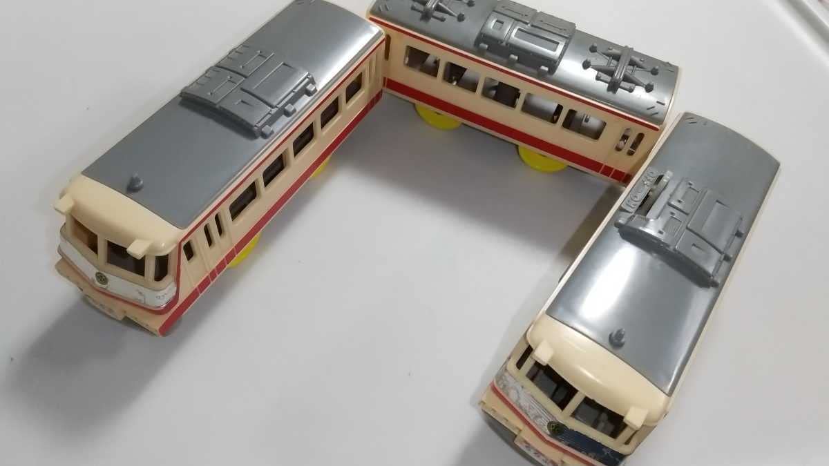 前スイッチレッドアロー号特急ちちぶプラレールTOMY 当時物 レトロ