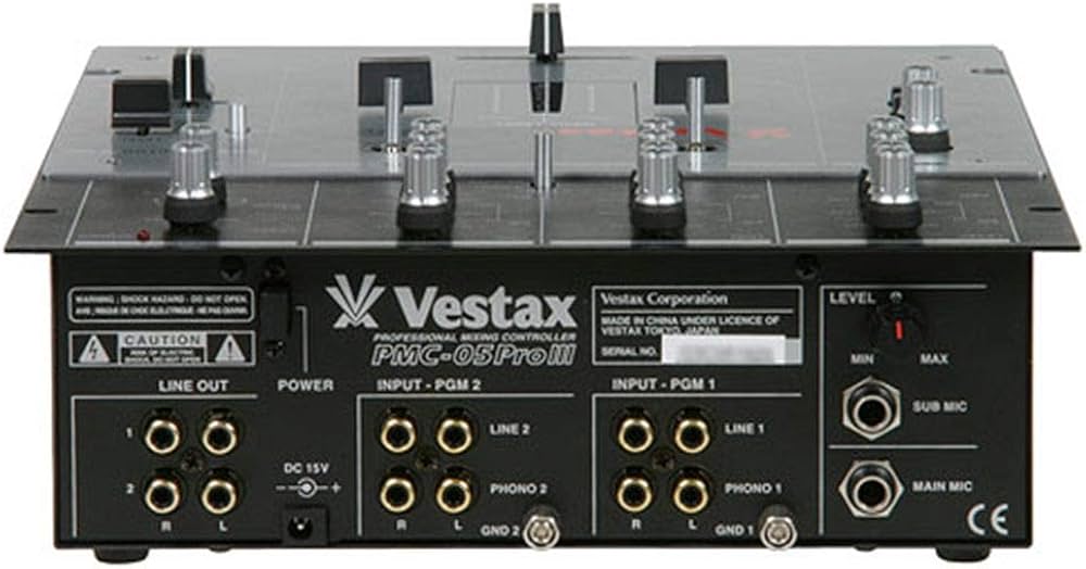 希少！Vestax PMC-05PRO SL ベスタクス 専用アダプター付き Amazon