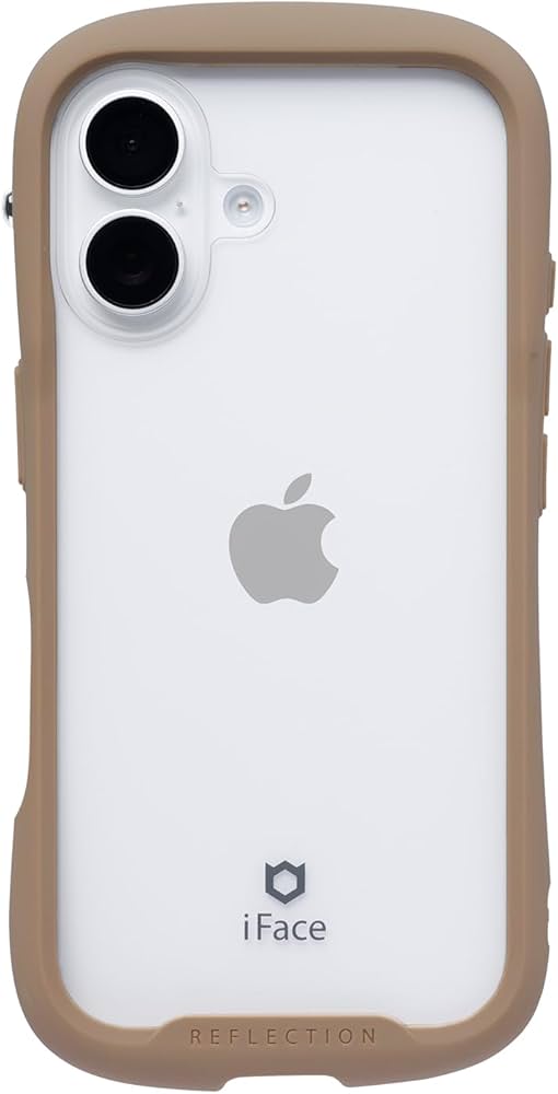 Amazon.co.jp: iFace Reflection iPhone 16 ケース クリア 強化ガラス