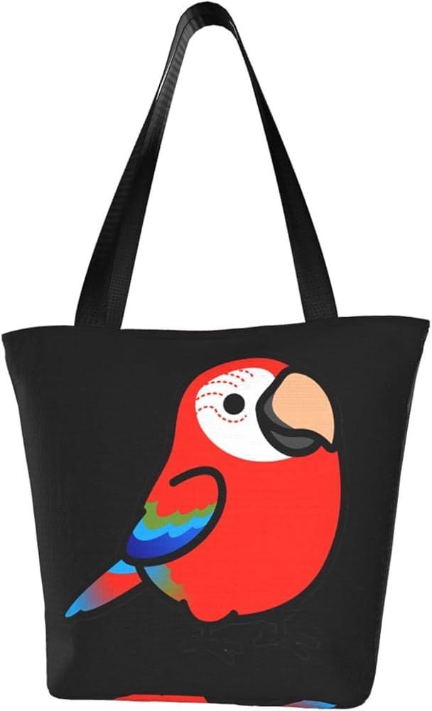 Amazon.co.jp: トートバック オウム コンゴウインコ 鳥柄 レディース
