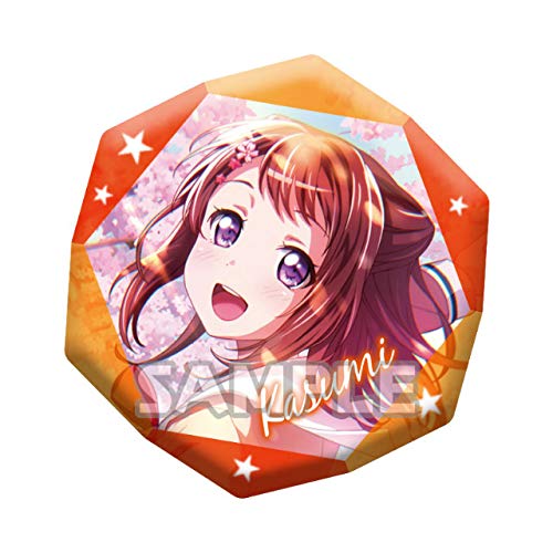 バンドリ ポピパ Poppin'Party 戸山香澄 缶バッジ リングライト BanG