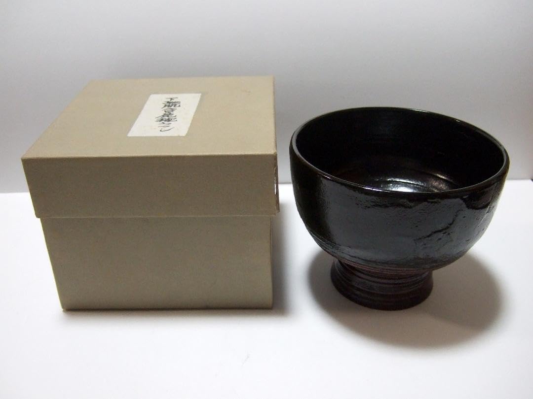 合鹿椀 布着 天然木 削り出し 黒漆 / 木製 漆塗 漆器 輪島塗 合鹿椀 布