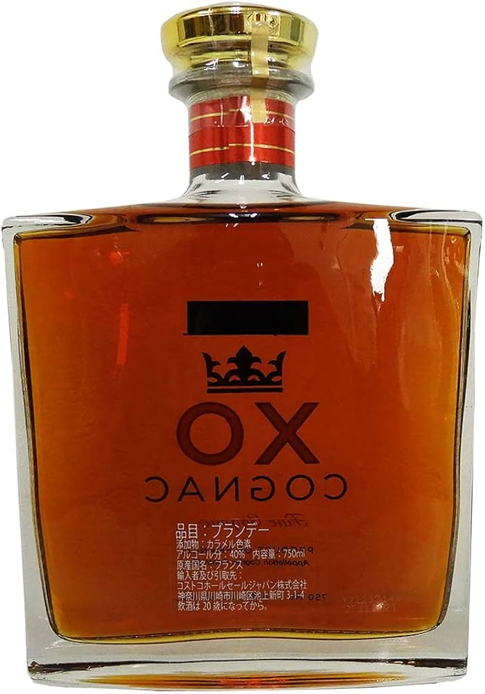 Amazon.co.jp: コニャック XO 750ml ALC40% フランス KIRKLAND