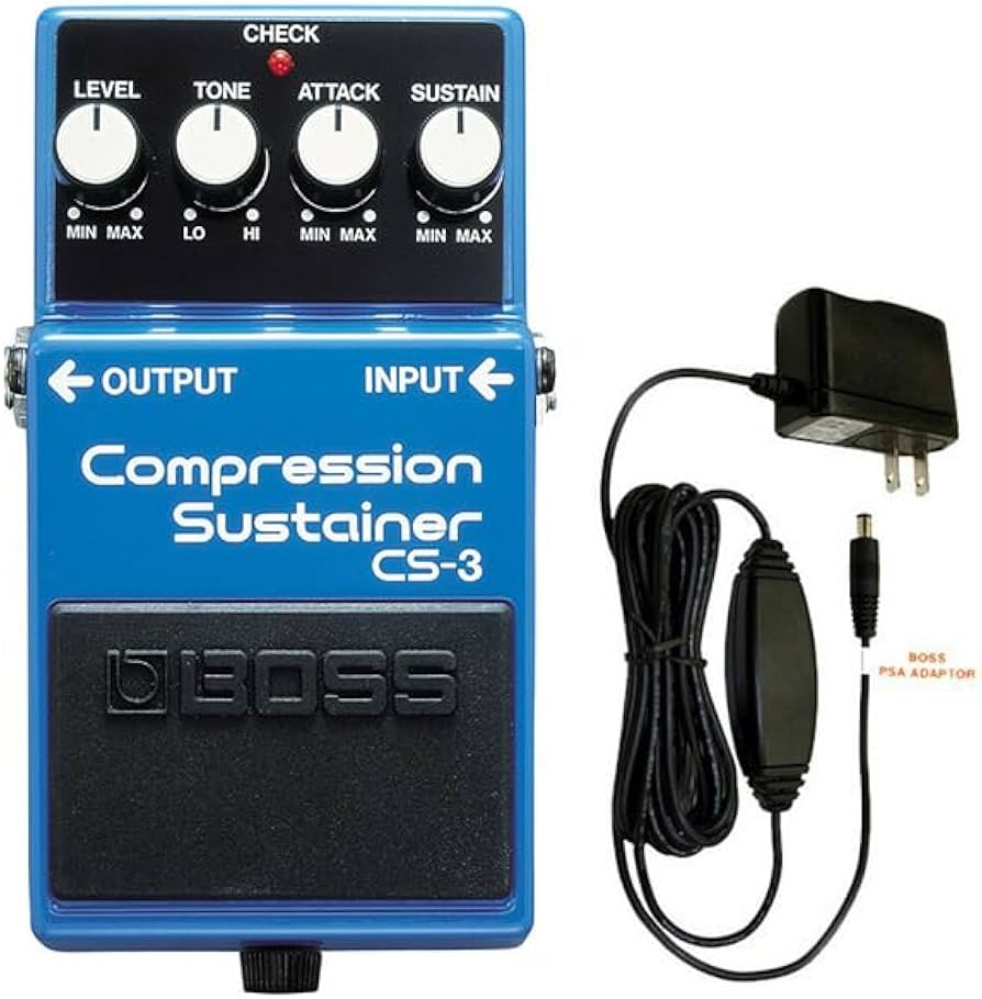 Amazon | BOSS コンパクトエフェクター CS-3 コンプレッサー + 純正