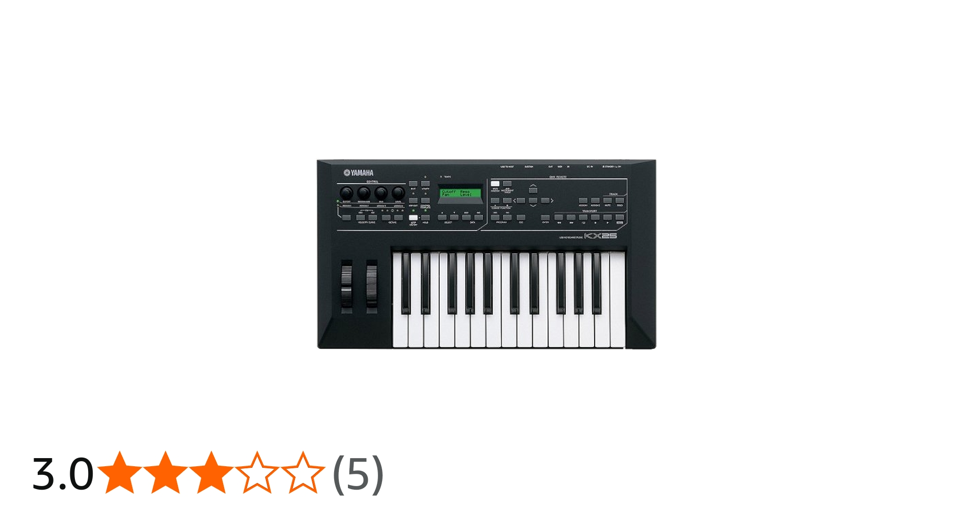 Amazon | YAMAHA USBキーボードスタジオ KX25 | MIDIコントローラー