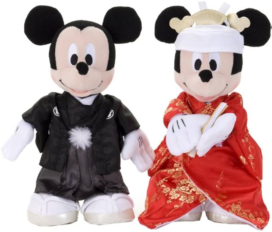 Amazon.co.jp: ディズニー ブライダル ミッキーマウス&ミニーマウス