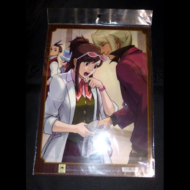 逆転裁判 15周年記念 画廊 クリアファイル ポストカード まとめ売り