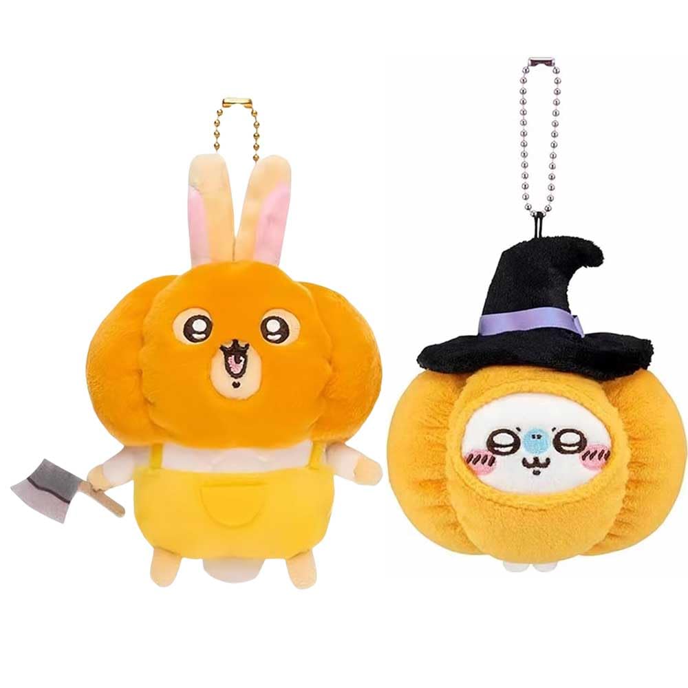 割引 ちいかわ 仮装たのしい～！マスコット カボチャなうさぎ モモンガ