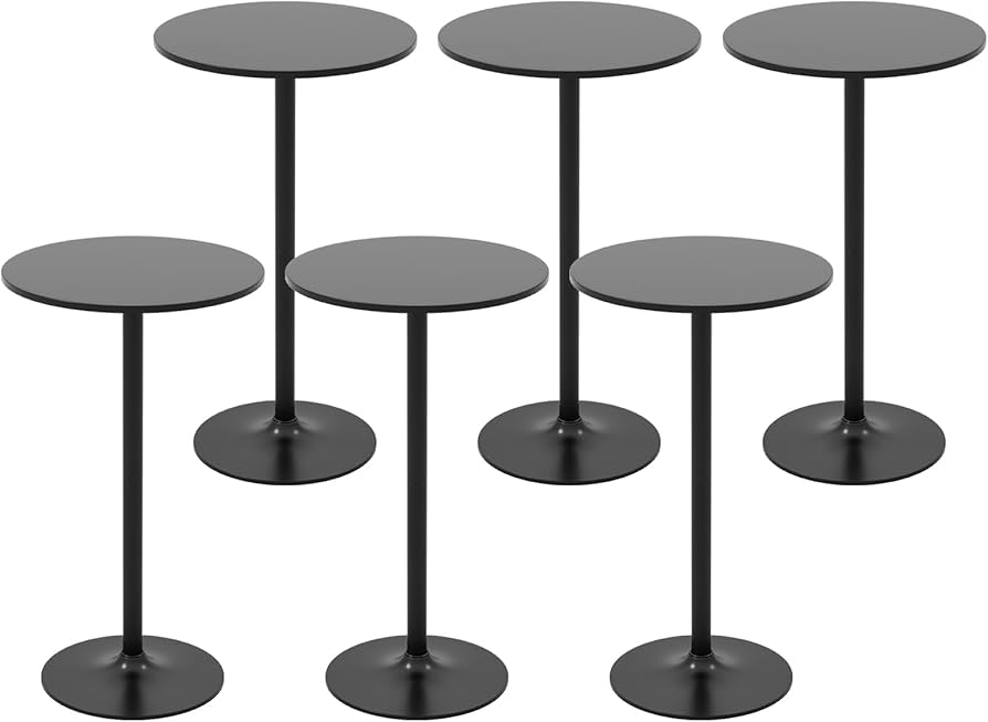 Amazon.com: Giantex 6-Pack 2-in-1 Bar Table with Detachable Pole