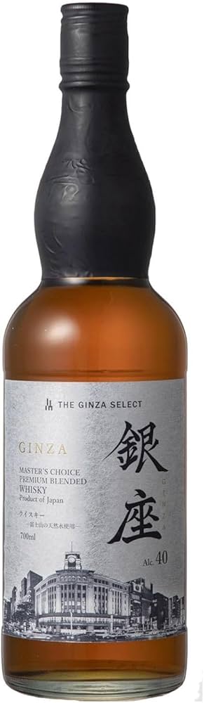 Amazon.co.jp: THE GINZA SELECT Ginza Premium Blended Whiskey, 23.7