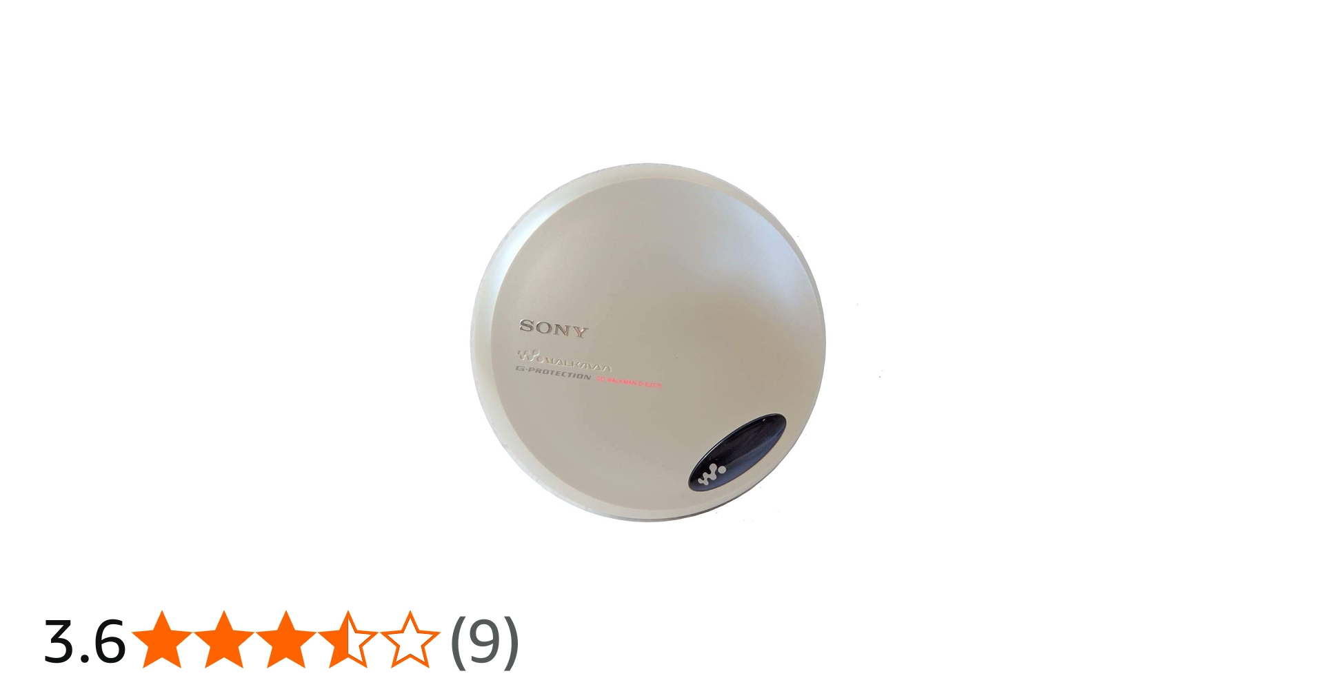 Amazon | SONY ポータブルCDプレーヤー D-EJ775 ホワイト | Sony