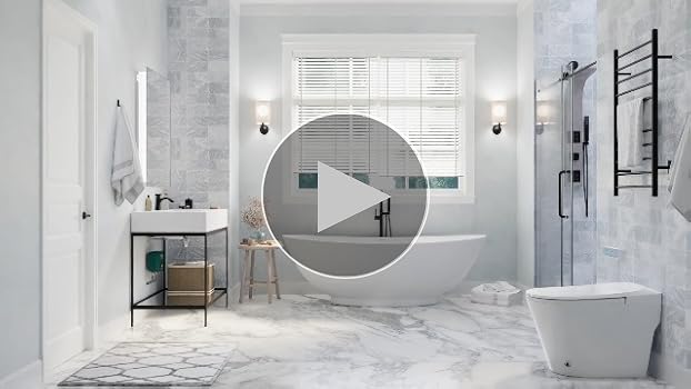 ANZZI Shower Head Panel Tower, Echo Brushed Steel Stainless Steel