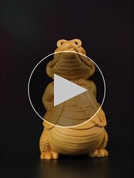 Amazon.co.jp: YZBQEJ ミニチュア 木彫り ワニ 置物 7cm 高級天然ツゲ