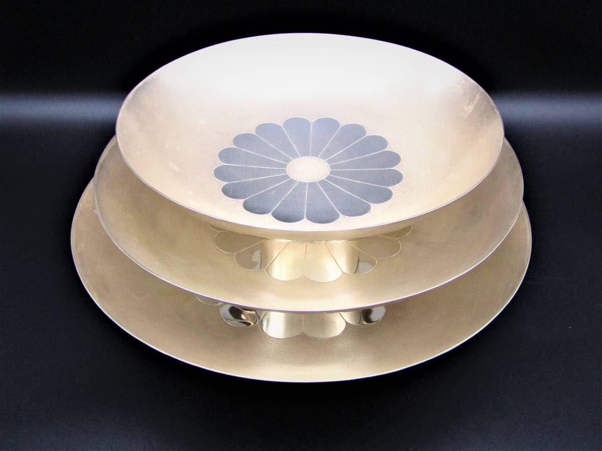 純銀 大蔵大臣】木箱付き！！銀杯 造幣局製 SILVER 94.85g 刻印 桜紋