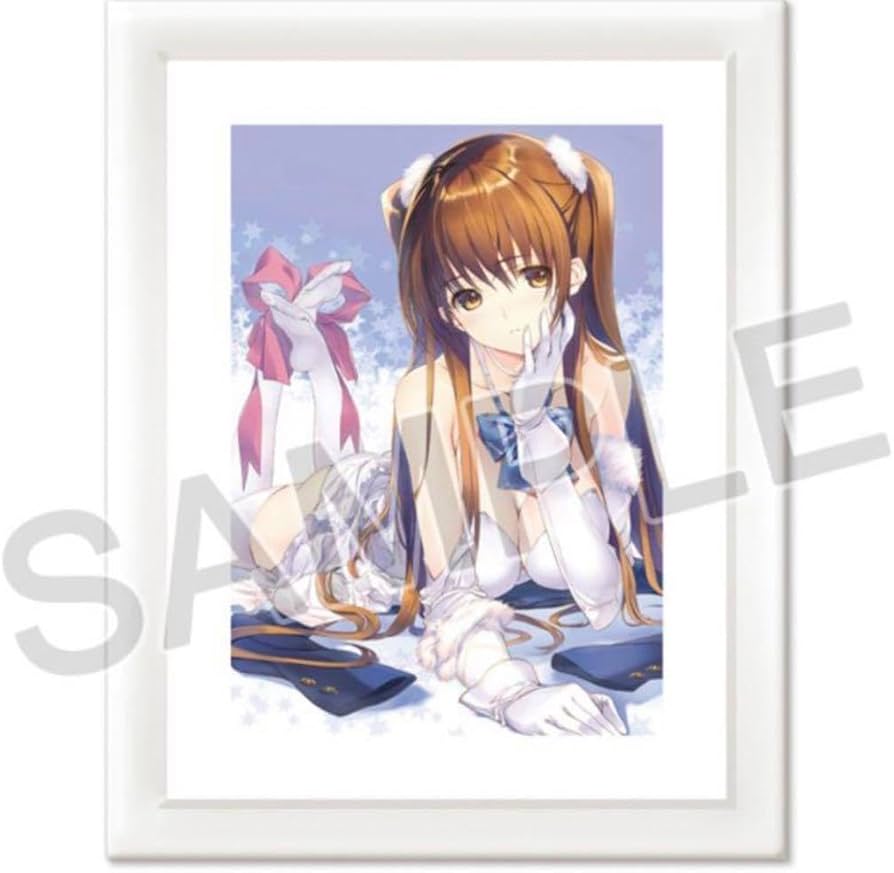 なかむらたけし 直筆サイン入りクリスタアート「小木曽雪菜 2025