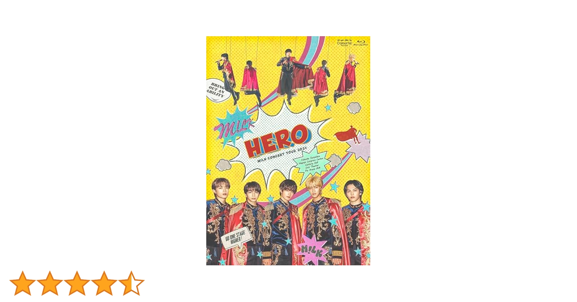 M!LK CONCERT TOUR 2024 「HERO」(初回限定盤) M!LK | M!LK CONCERT TOUR