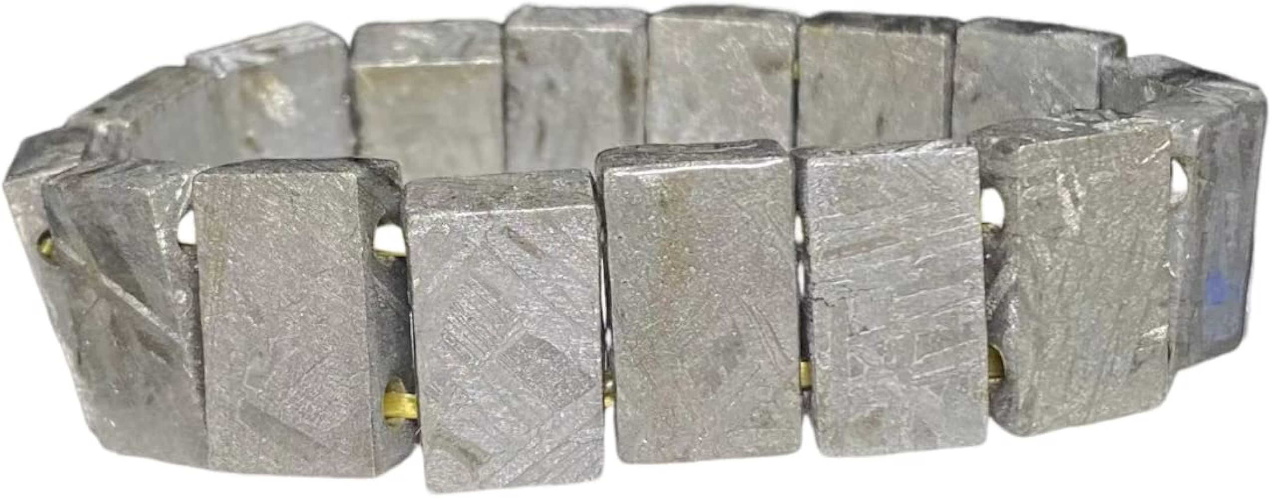 Amazon | 【隕石鑑定書】 アルタイ隕石ブレスレット 10.8*18.4㍉ 113.5