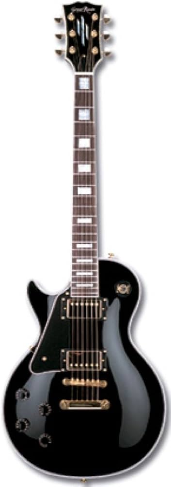 Amazon | GrassRoots G-LP-CTM/LH BK エレキギター 左利き