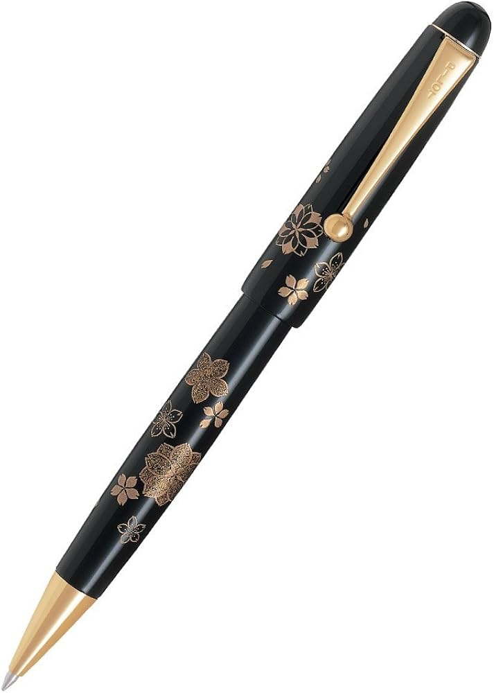 Amazon | パイロット 油性ボールペン 研出平蒔絵 桜 BK-35SP-SKU 本体