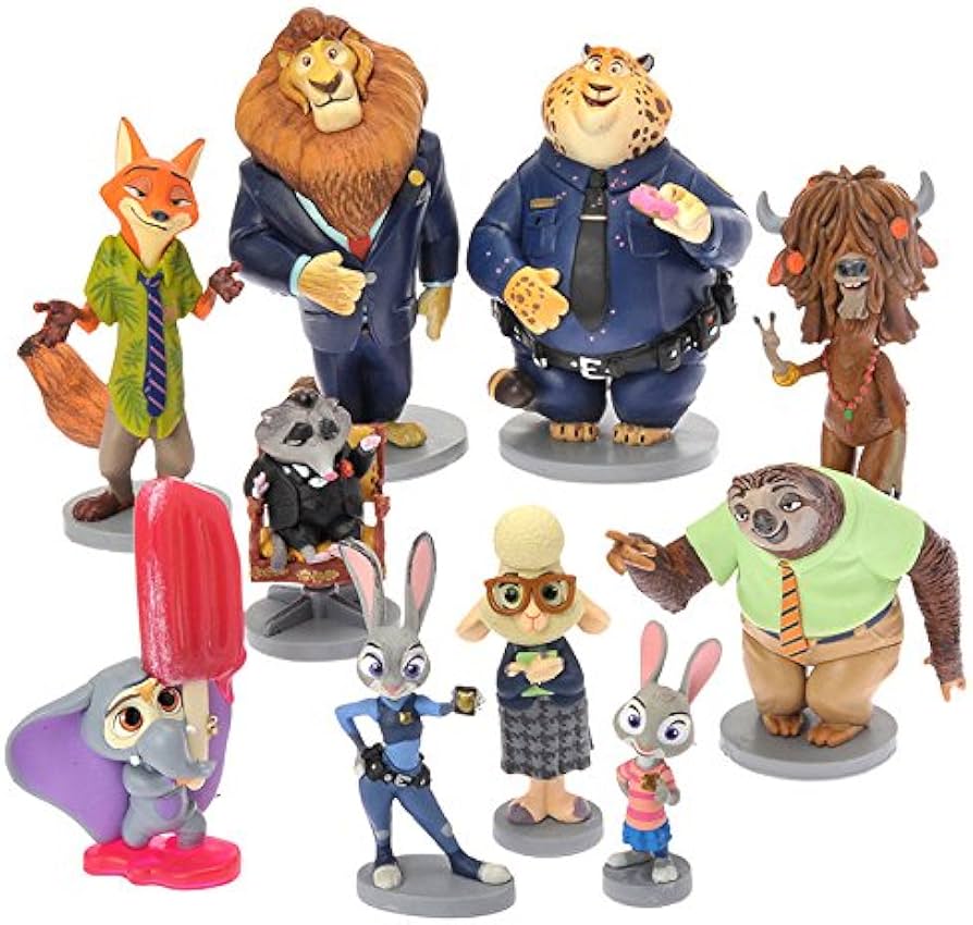 Amazon | フィギュアセット ズートピア | フィギュア・ドール 通販