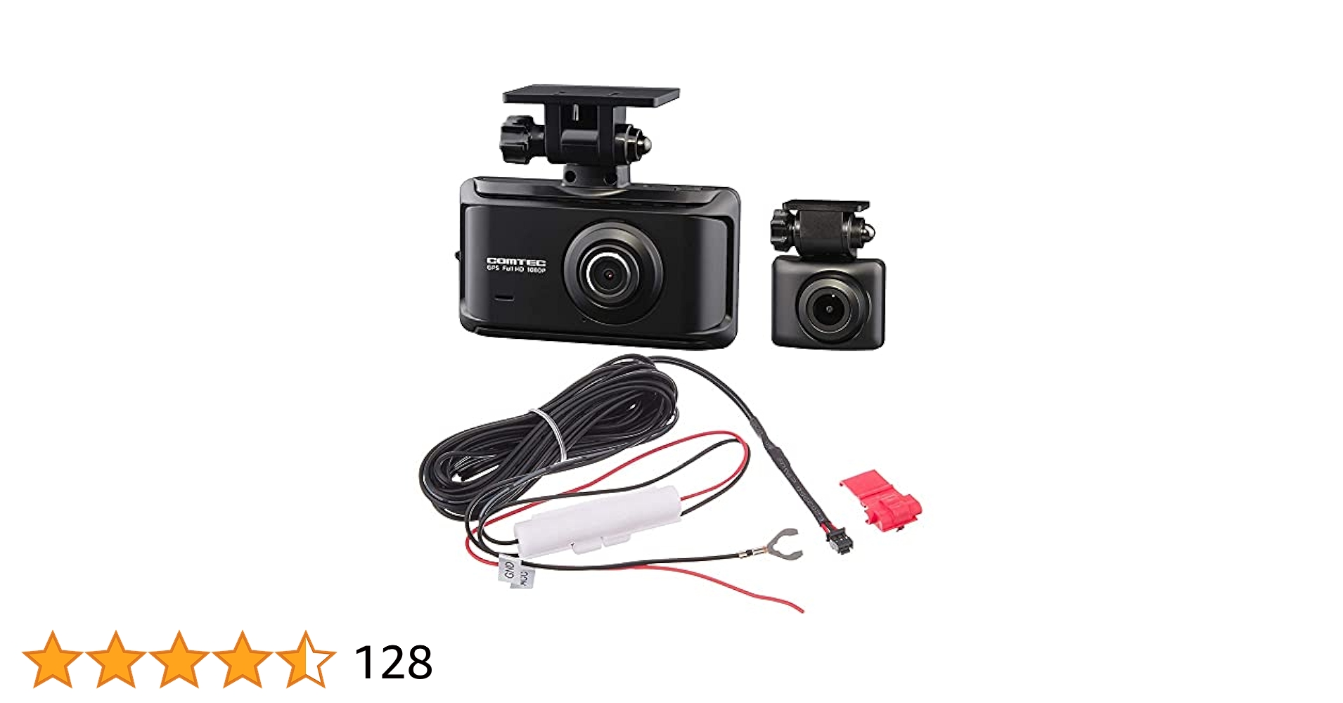 コムテック ZDR 035 カメラ 本体と付属品 コムテック ZDR 035 カメラ