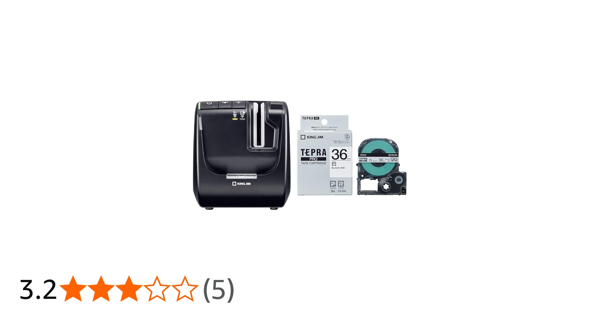Amazon.co.jp: King Jim Tepra PRO SR5900P & Tape Cartridge, 1.4