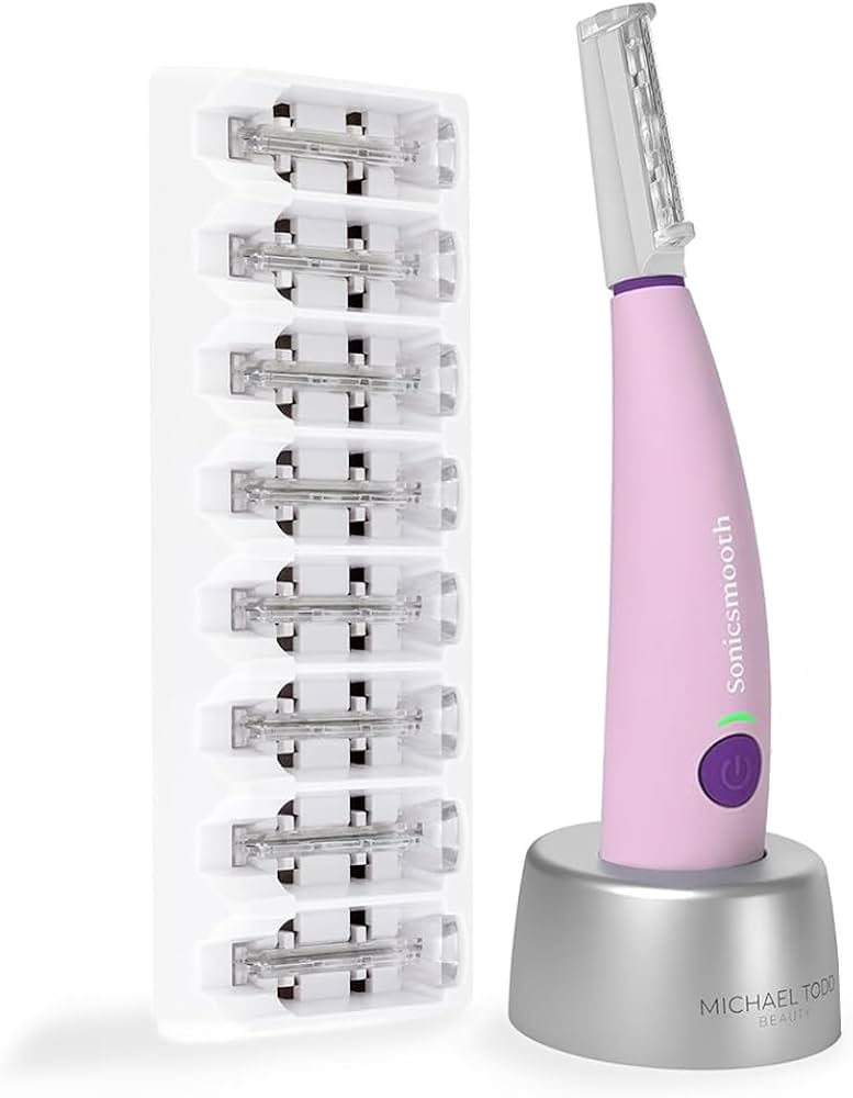 Amazon.com: Michael Todd Beauty Sonicsmooth Dermaplane Razor for