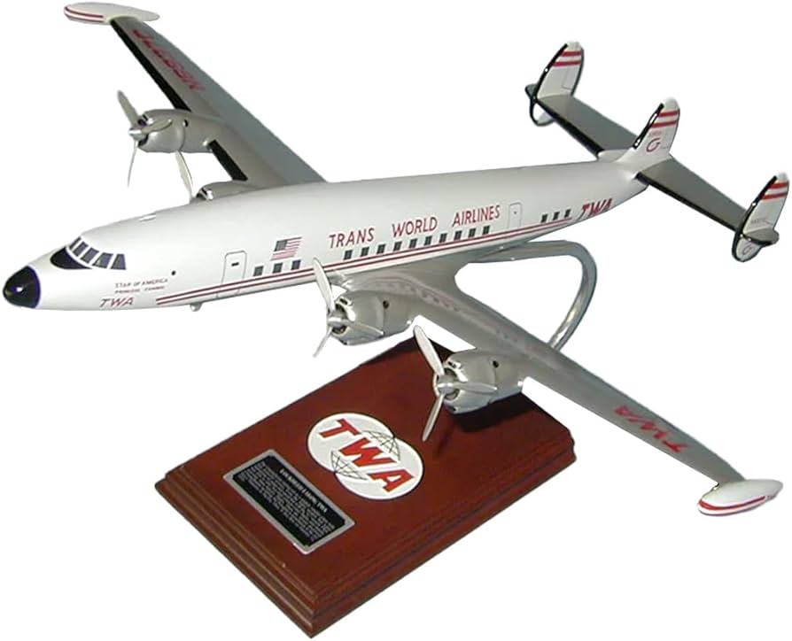 Amazon.com: Scalecraft L-1049G Lockheed Super Constellation TWA