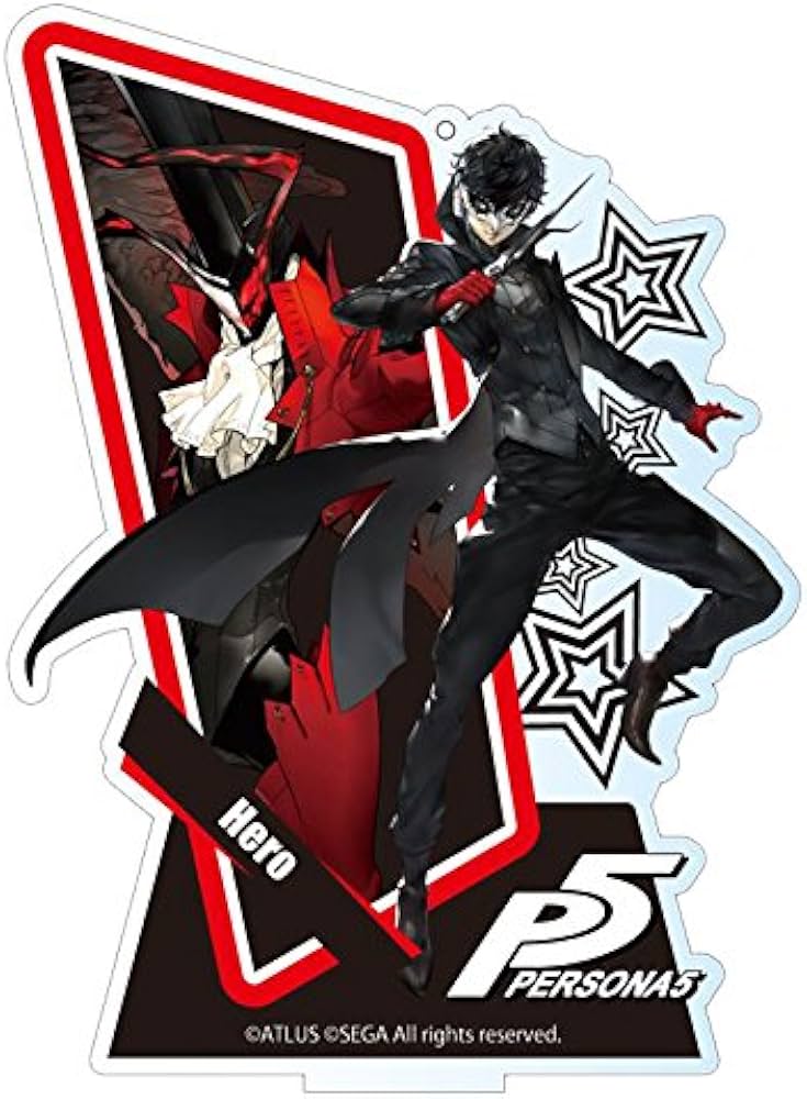 Amazon.co.jp: P5 - ペルソナ5 - 主人公 デカアクリルスタンドver2