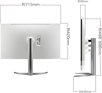 Amazon.co.jp: LG モニター ディスプレイ 32UQ850-W 31.5インチ/Nano