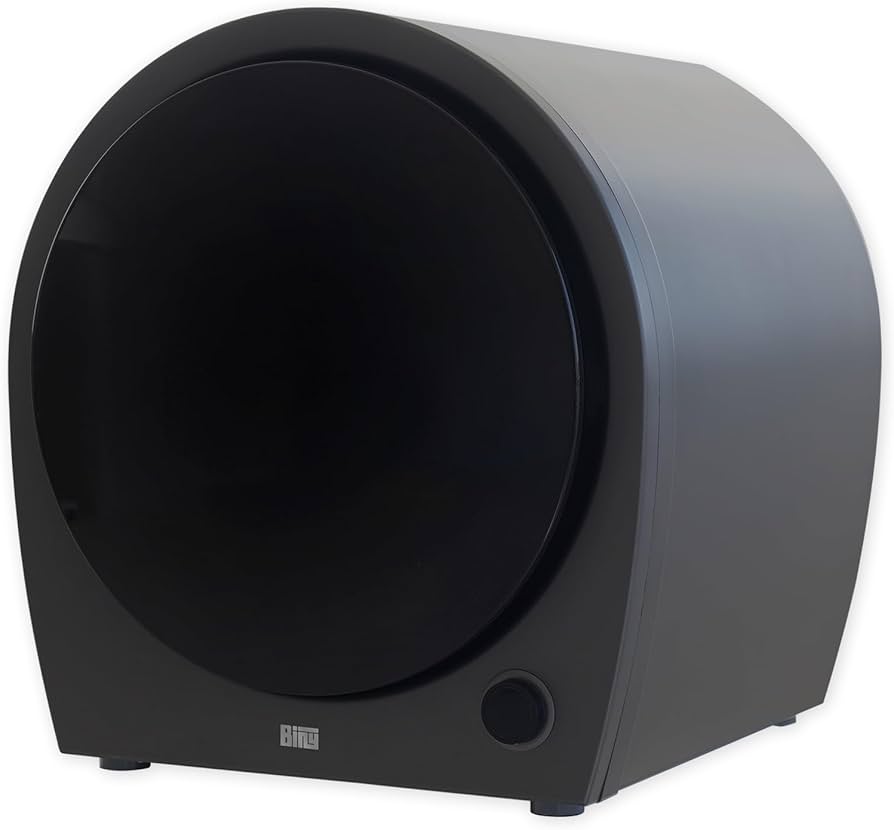 ザム Biny 小型衣類乾燥機 メタリックシルバー ザム Biny 小型衣類乾燥