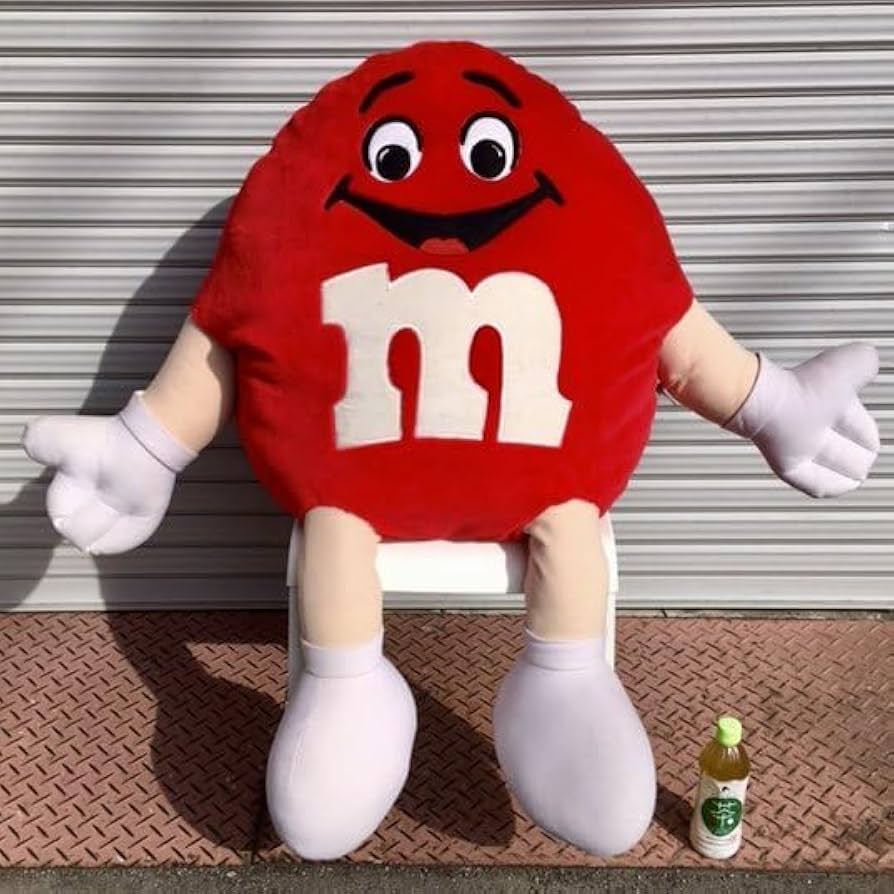 Amazon.co.jp: 超特大 非売品 M&M'S レッド 店頭用 ディスプレイ