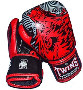 Amazon | TWINS ツインズ 本革製 ボクシンググローブ ウルフ 赤 / 8oz