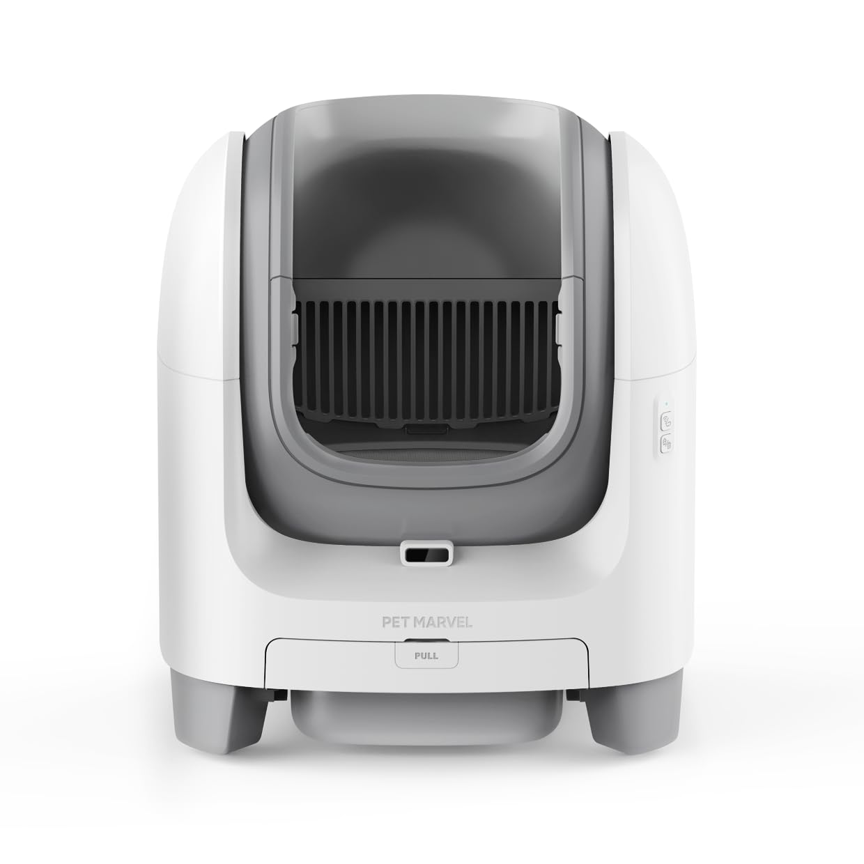 Amazon | PET MARVEL C1 猫用トイレ 自動トイレ 猫 大型 大きめ トイレ