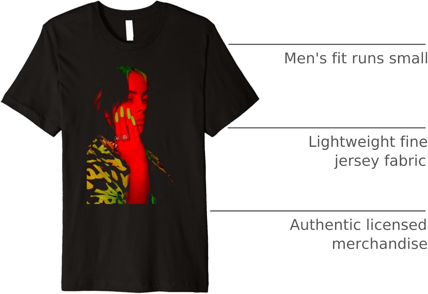 新品L】 Tefuny / BILLIE EILISH SHIRT 2.0 Amazon.com: Official