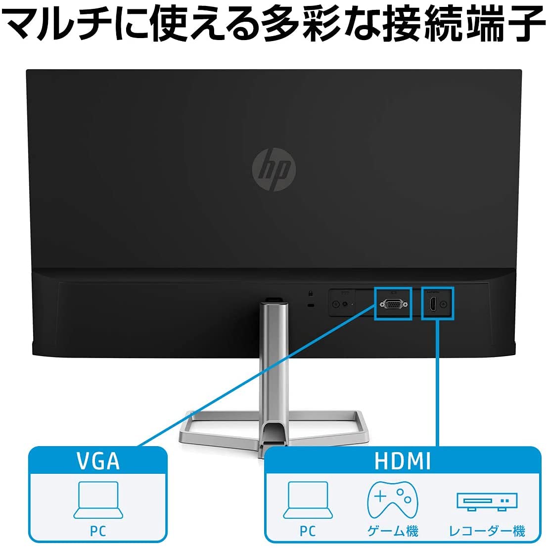 Amazon.co.jp: HP モニター M24f 23.8インチ フルHD 薄型 非光沢 IPS