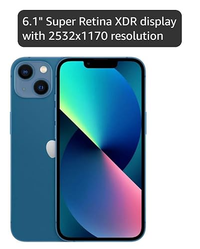 Amazon.com: Apple iPhone (Renewed Premium) 13, 128GB, Blue