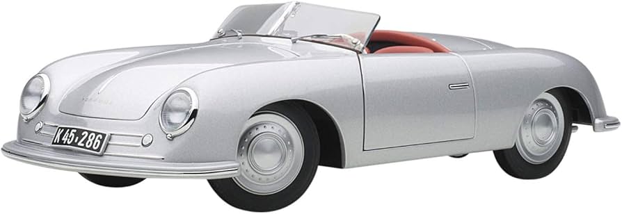 Amazon.com: AUTOart 1948 Porsche 356 Number 1 Convertible Revised