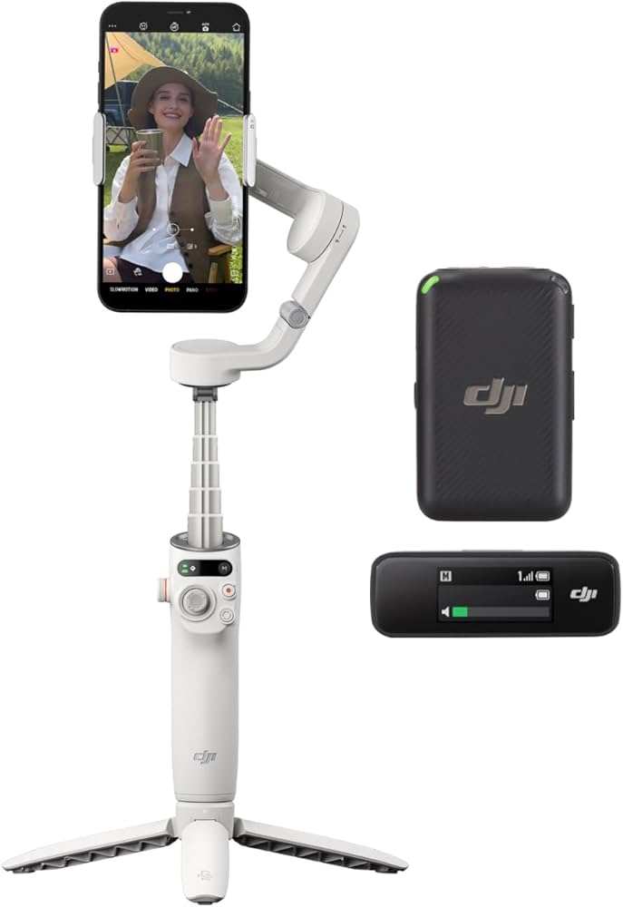 DJI OSMO MOBILE 6 スマートフォン用スタビライザープラチナグレー DJI