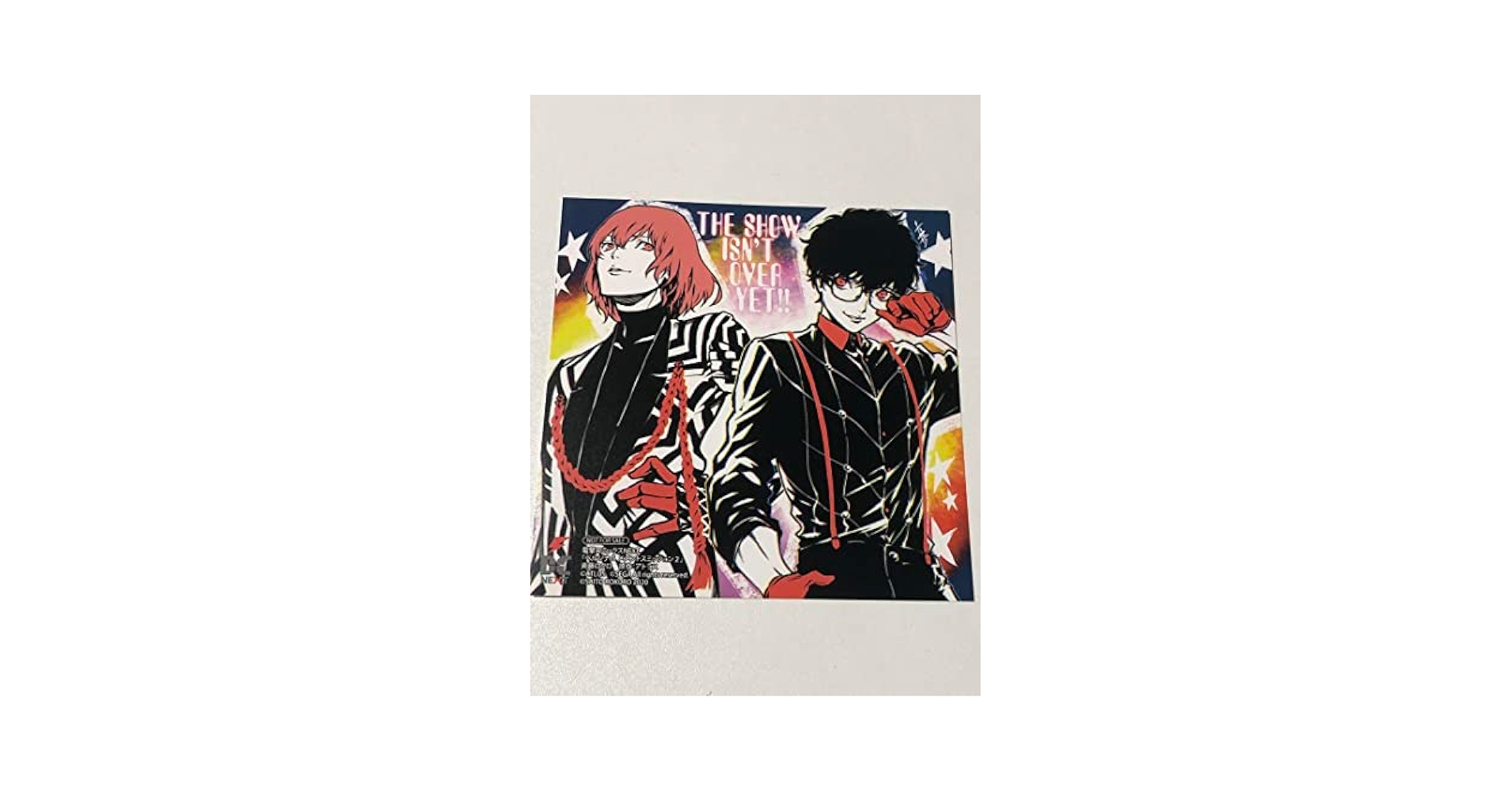 ペルソナ5 メメントスミッション 3巻 特典イラストカード ペルソナ5