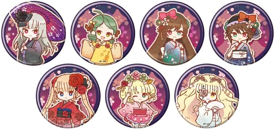 ローゼンメイデン 缶バッジ セット ローゼンメイデン 缶バッジ セット