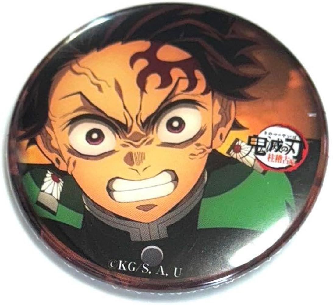 Amazon.co.jp: 鬼 滅 リアルタイムカフェ 無限城へと 57mm 缶バッジ